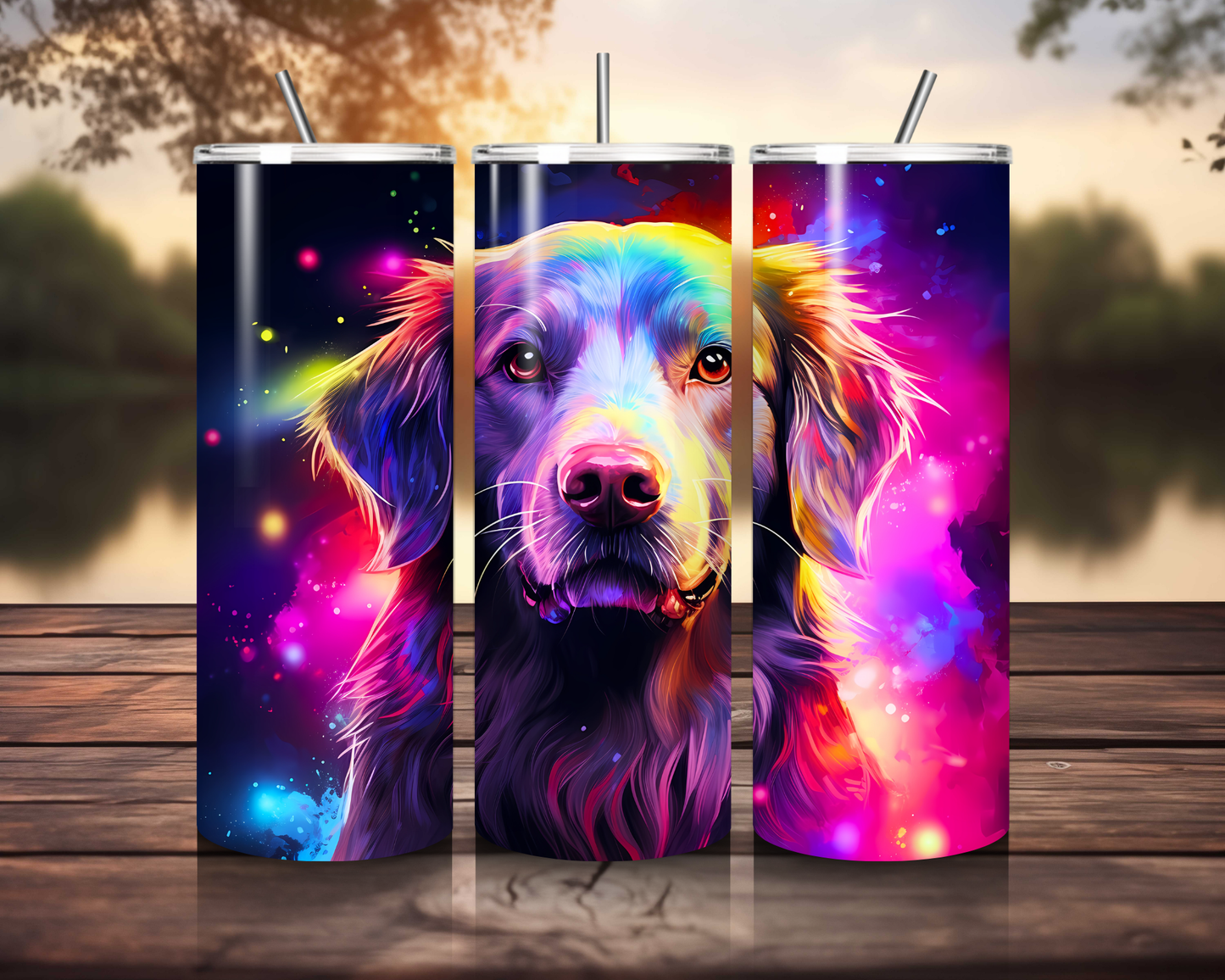 Chinese New Year Birth Animal 20oz Skinny Tumbler with Chinese Zodiac Design - Personalised Gift