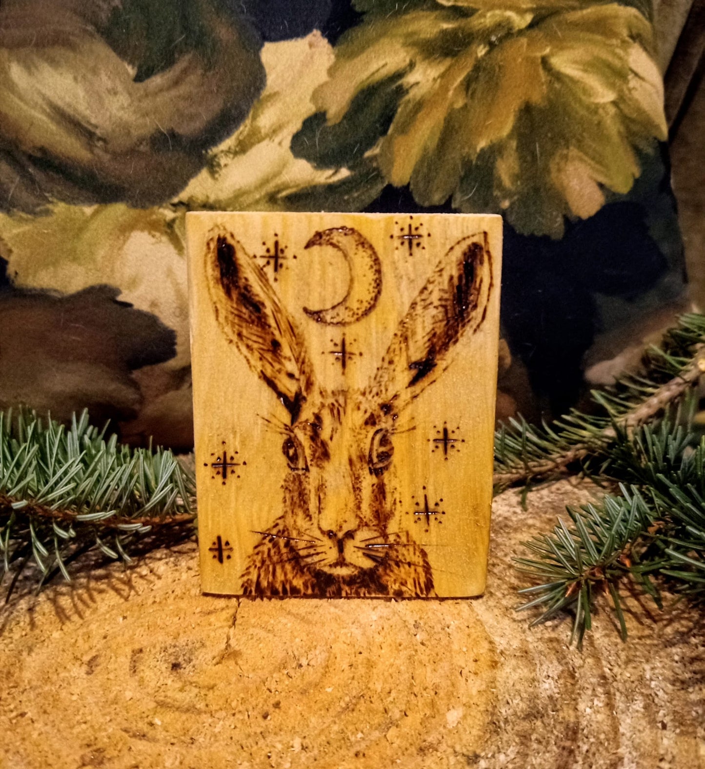 Handmade Pine Wood Burnt Coasters Or Picture - Custom Wild Animal or Pet Portraits