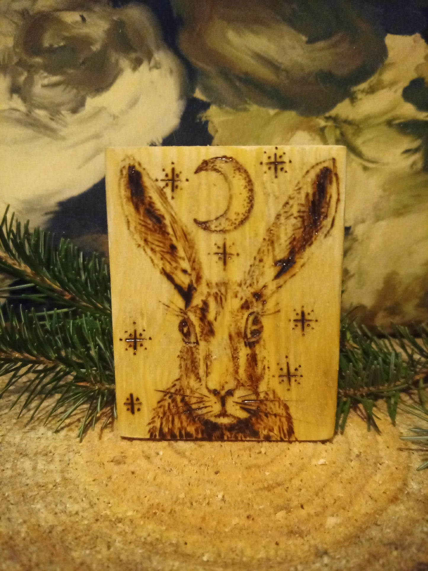 Handmade Pine Wood Burnt Coasters Or Picture - Custom Wild Animal or Pet Portraits