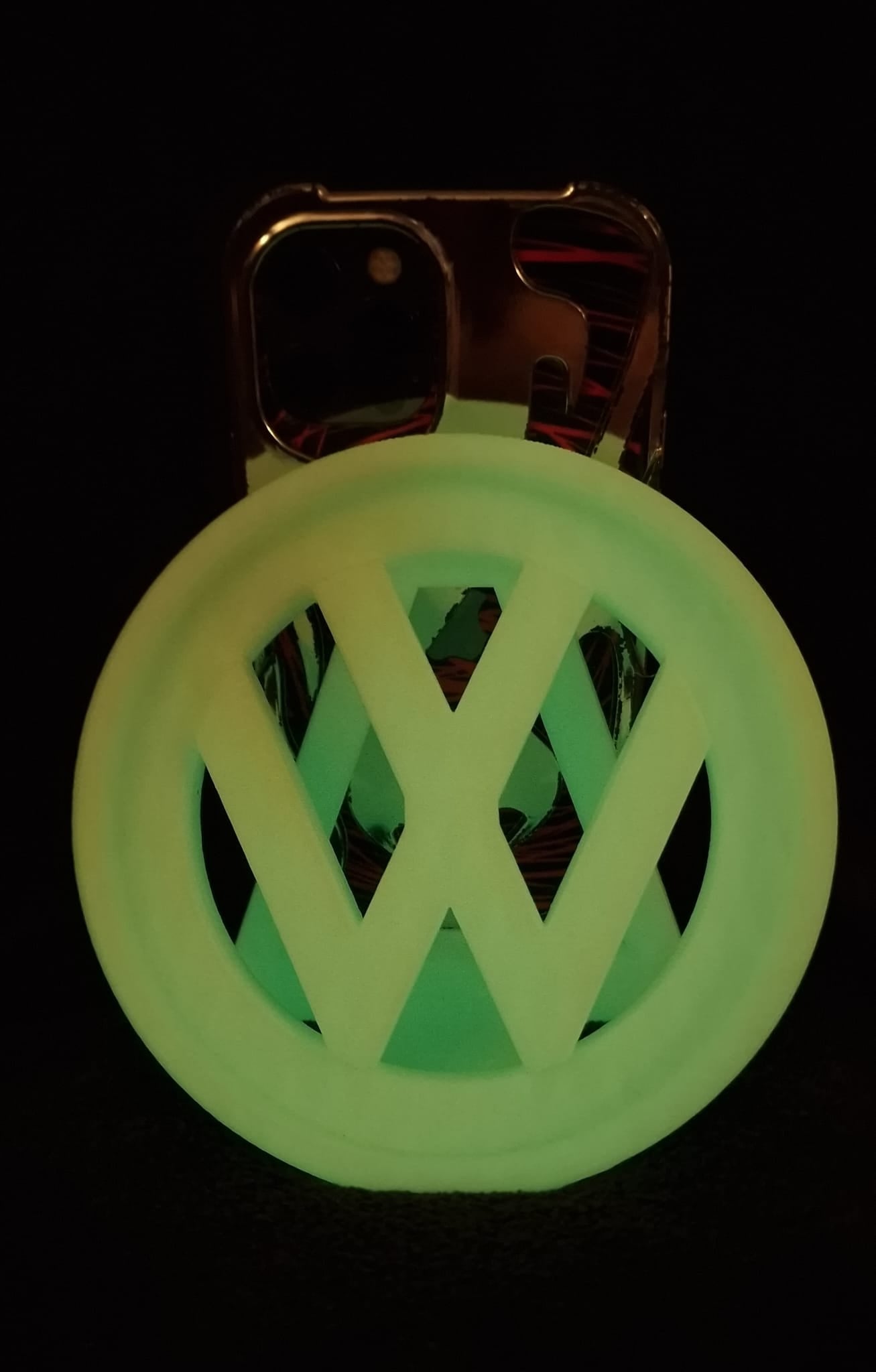 Glow In The Dark 3D Printed Phone Stand