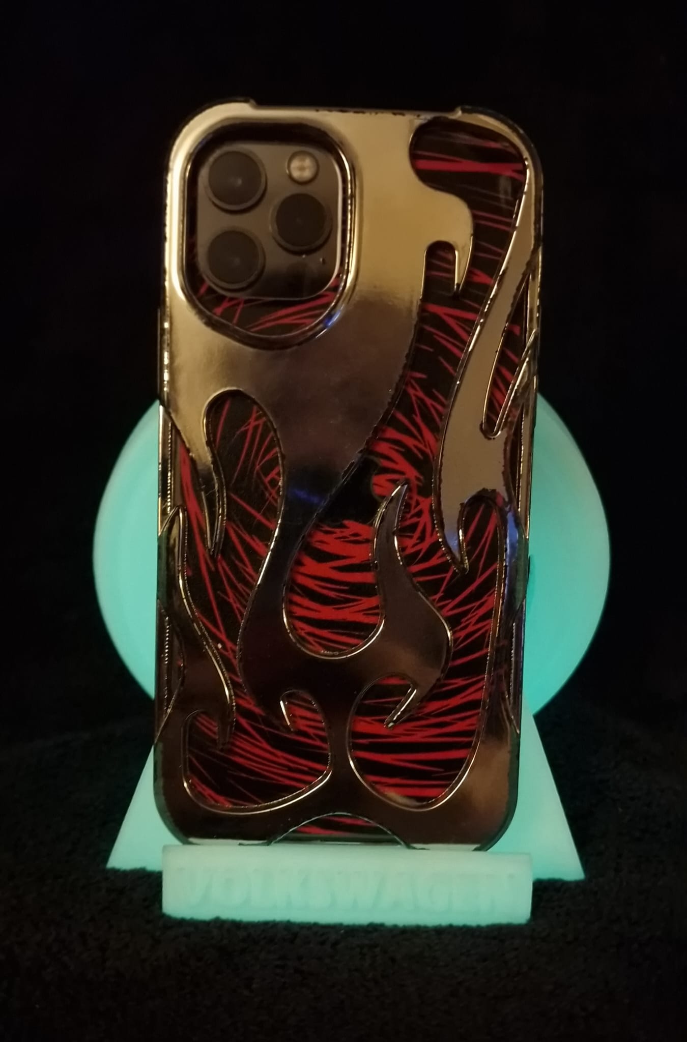 Glow In The Dark 3D Printed Phone Stand