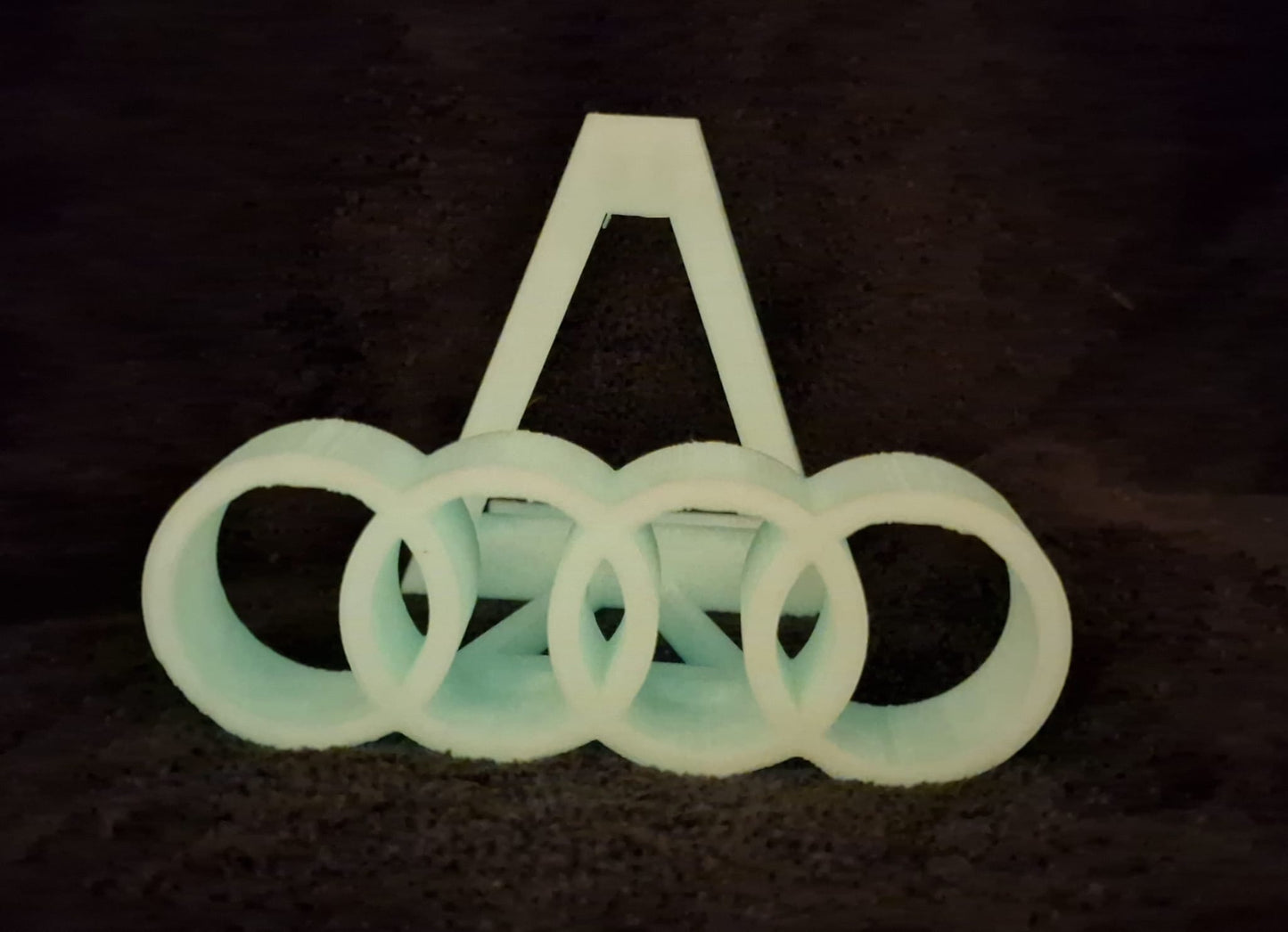 Glow In The Dark 3D Printed Phone Stand