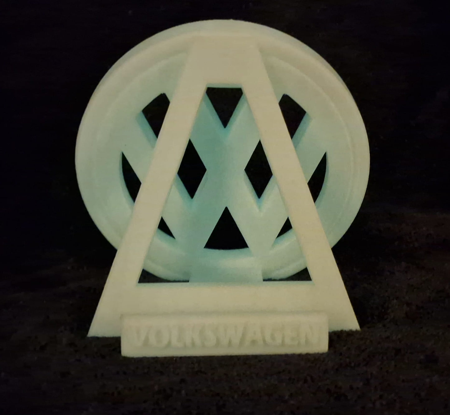 Glow In The Dark 3D Printed Phone Stand