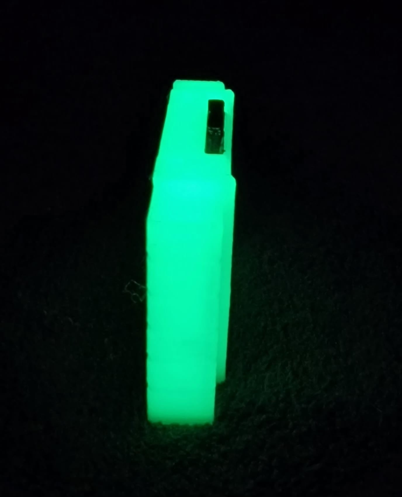 Glow-in-the-Dark Super Nintendo Cartridge-Shaped Switch Game Holder (Pack of 5)