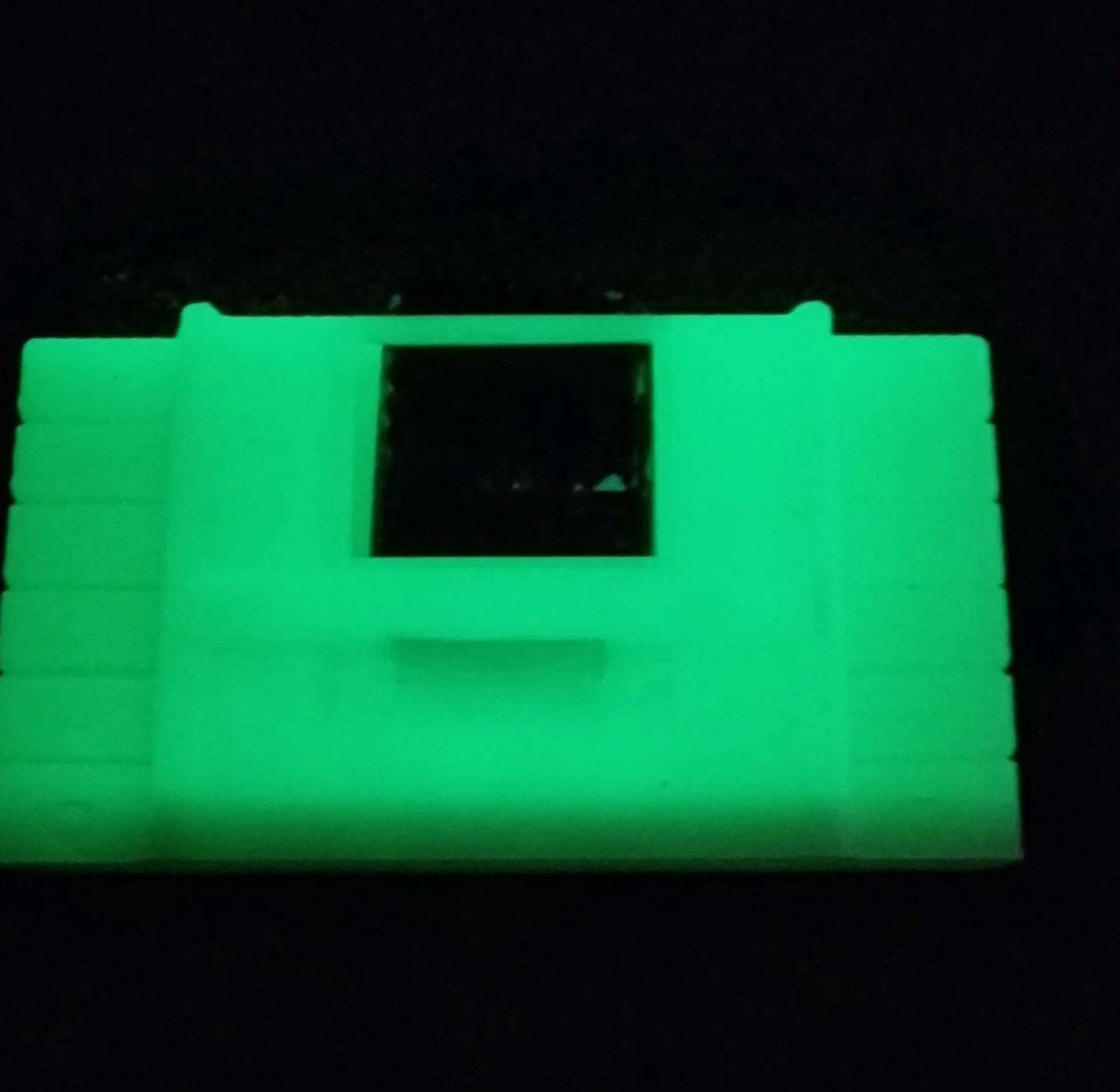 Glow-in-the-Dark Super Nintendo Cartridge-Shaped Switch Game Holder (Pack of 5)