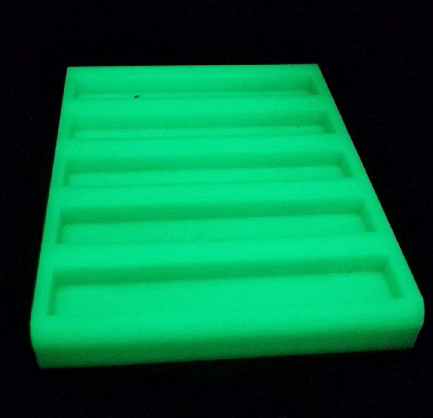 Glow-in-the-Dark Super Nintendo Cartridge-Shaped Switch Game Holder (Pack of 5)