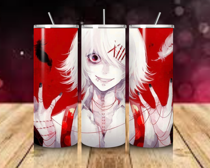 20oz Anime-Themed Steel Tumblers – Yu-Gi-Oh, Dragon Ball Z & More!