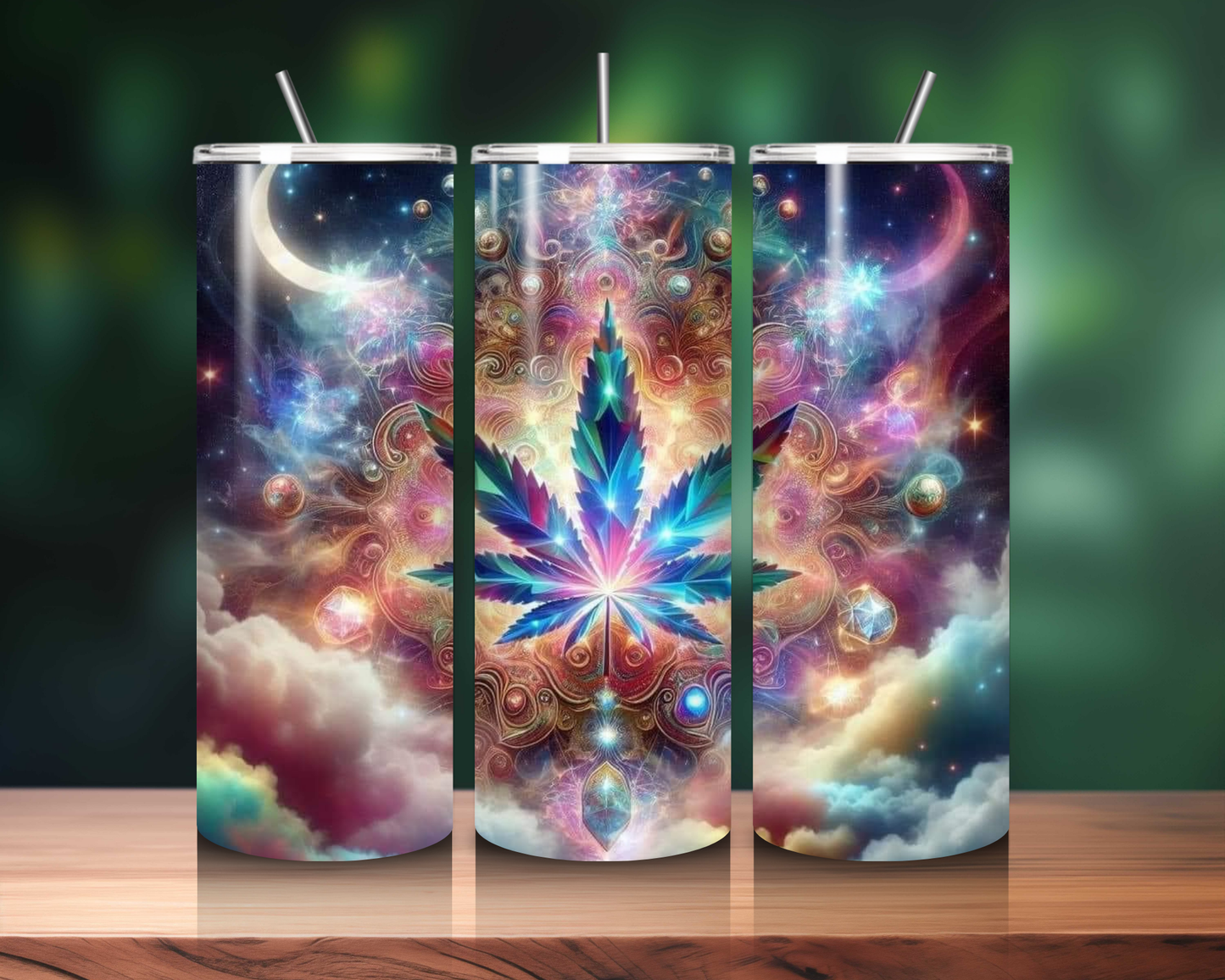 Smoking 420 Collection - 20oz Skinny Tumblers - Sip in Style, Celebrate the Vibe!