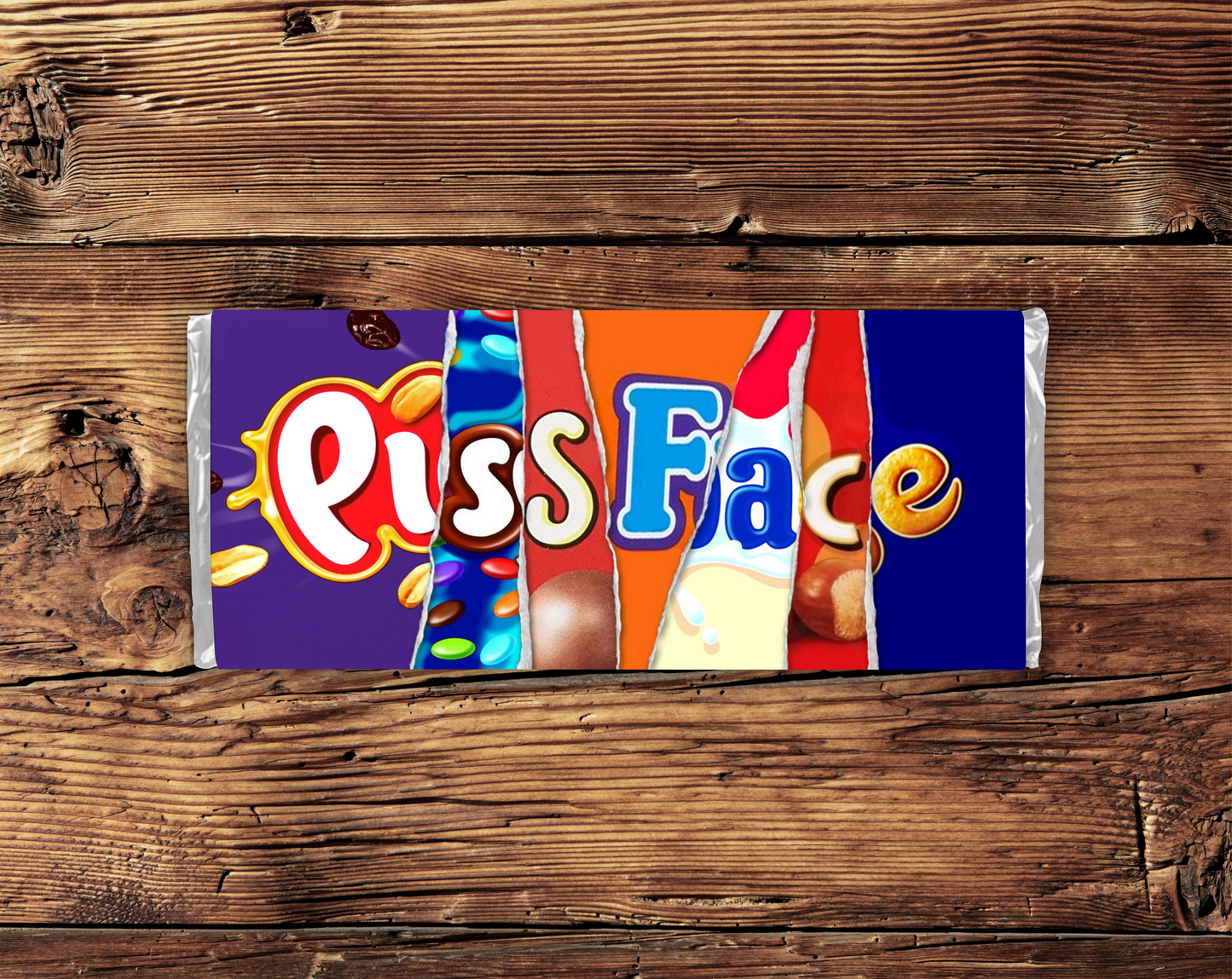 Funny & Unique Rude Chocolate Bar Gift - Novelty Present for Chocoholics. Secret Santa, Stocking Filler. Adult Humor