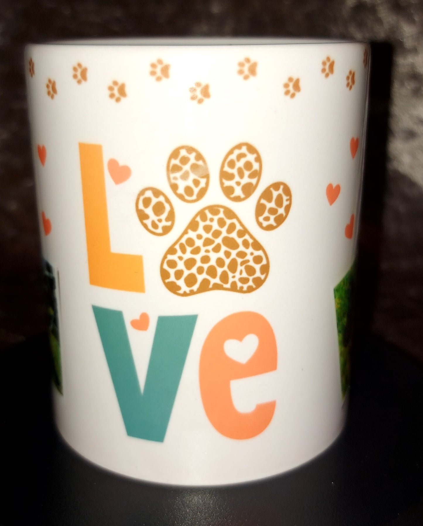 Custom Handmade Pet, Dog or Cat 6 Photo Picture Mug - Perfect Gift for Pet Parents