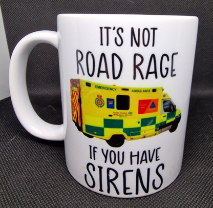 Personalised Gift Paramedic, Ambulance Mug And Or Coaster Emergency Services. Medical Staff.