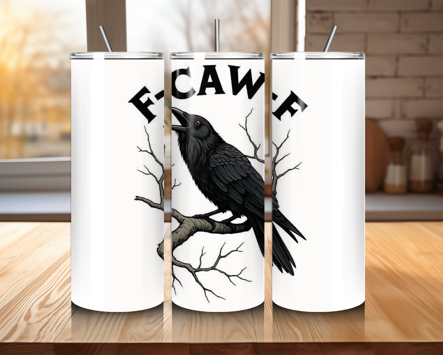 🤣 Sip Happens! – Funny 20oz Steel Tumblers (with Straw) 🤣