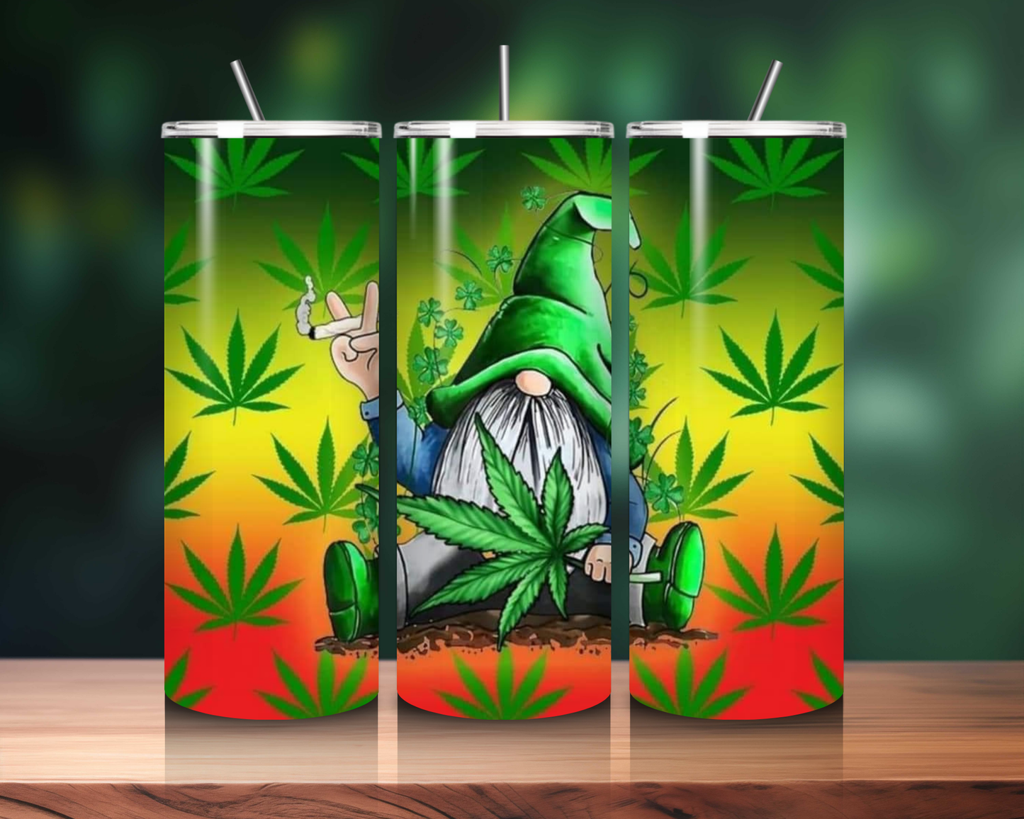 Smoking 420 Collection - 20oz Skinny Tumblers - Sip in Style, Celebrate the Vibe!