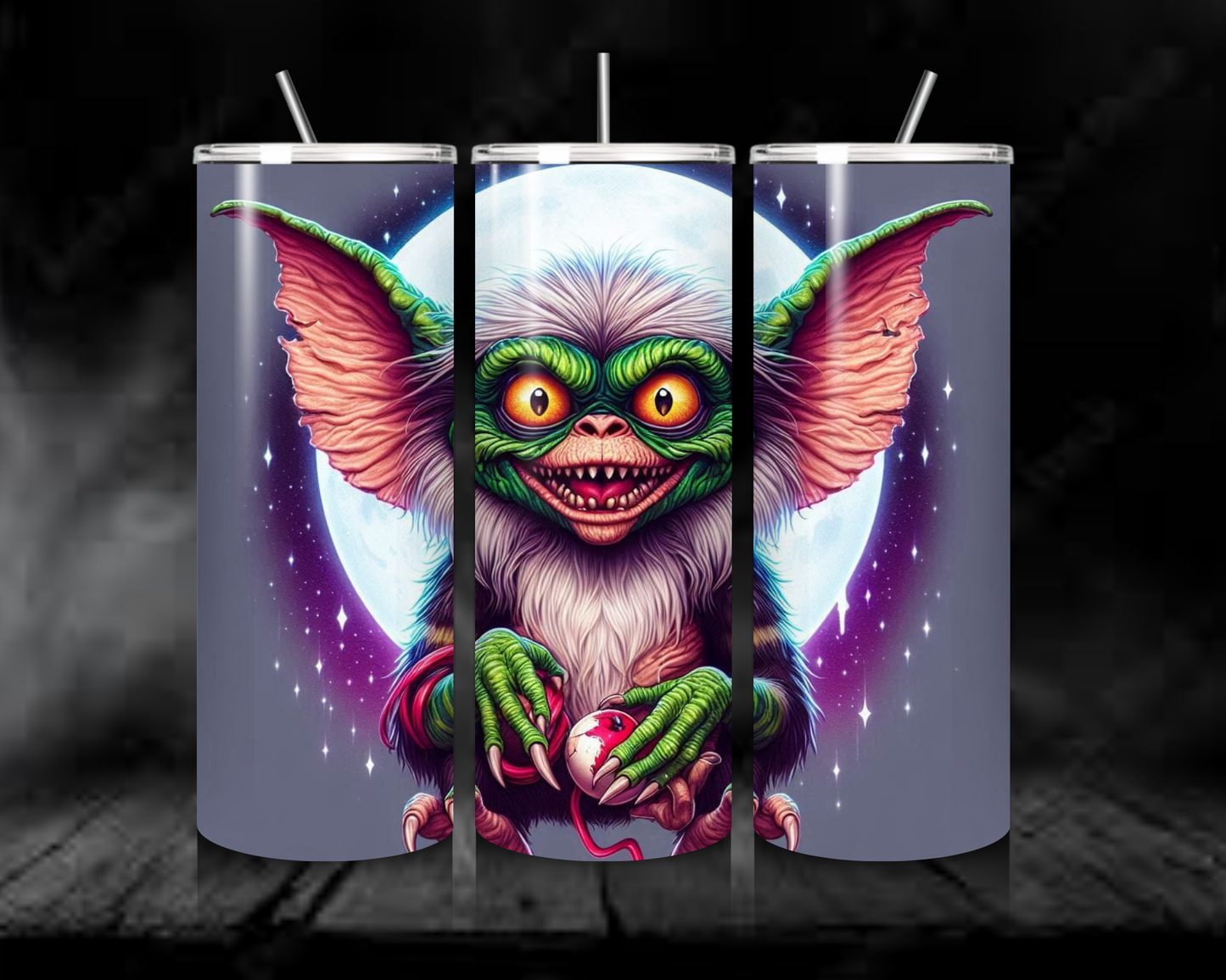 Gremlins Collection 20oz Skinny Tumblers - Hot and Cold Drinkware for Movie Fans