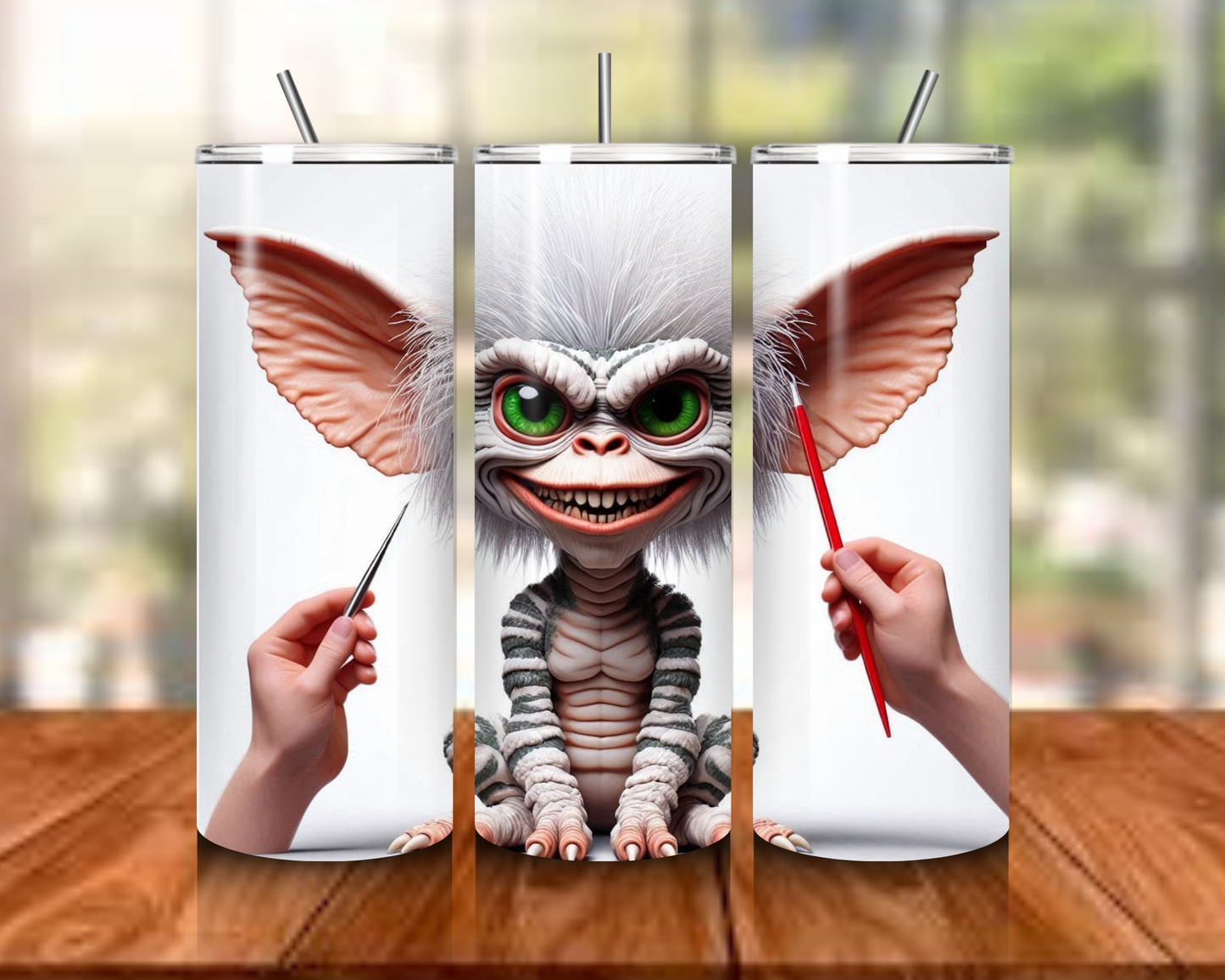 Gremlins Collection 20oz Skinny Tumblers - Hot and Cold Drinkware for Movie Fans