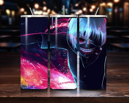 20oz Anime-Themed Steel Tumblers – Yu-Gi-Oh, Dragon Ball Z & More!