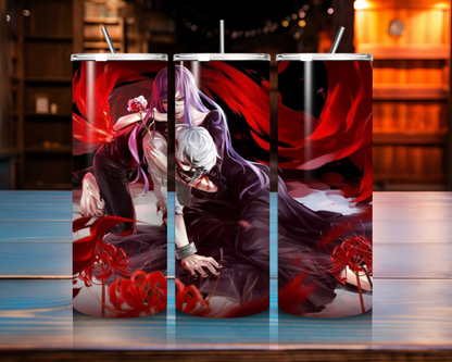 20oz Anime-Themed Steel Tumblers – Yu-Gi-Oh, Dragon Ball Z & More!
