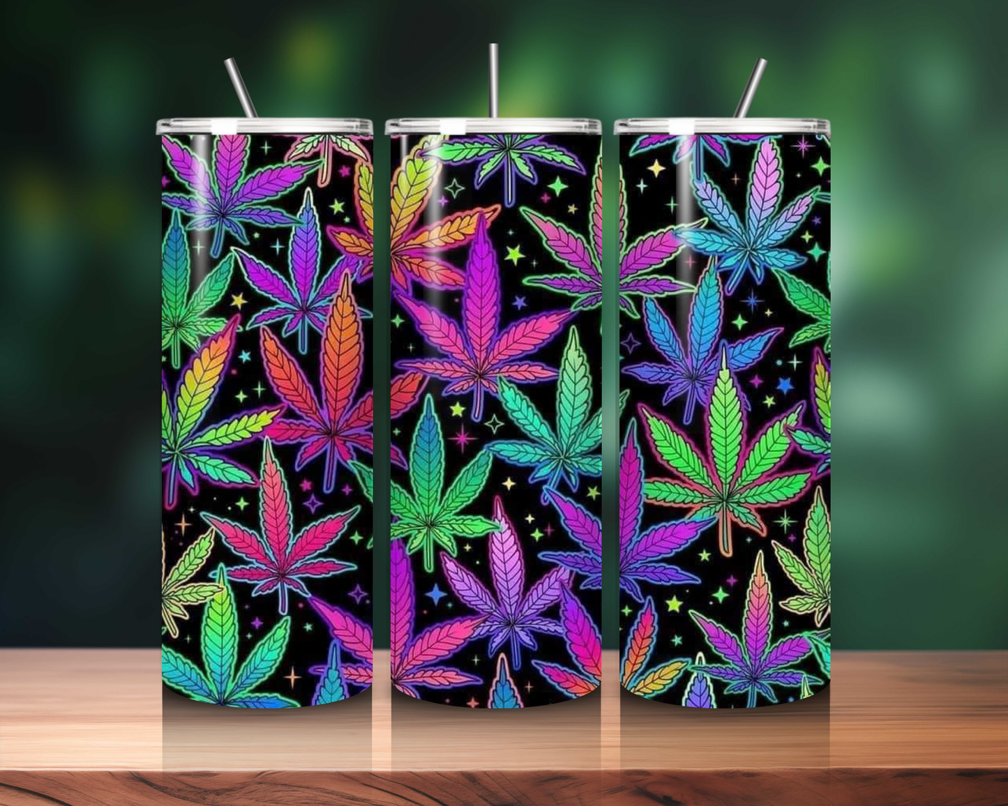 Smoking 420 Collection - 20oz Skinny Tumblers - Sip in Style, Celebrate the Vibe!