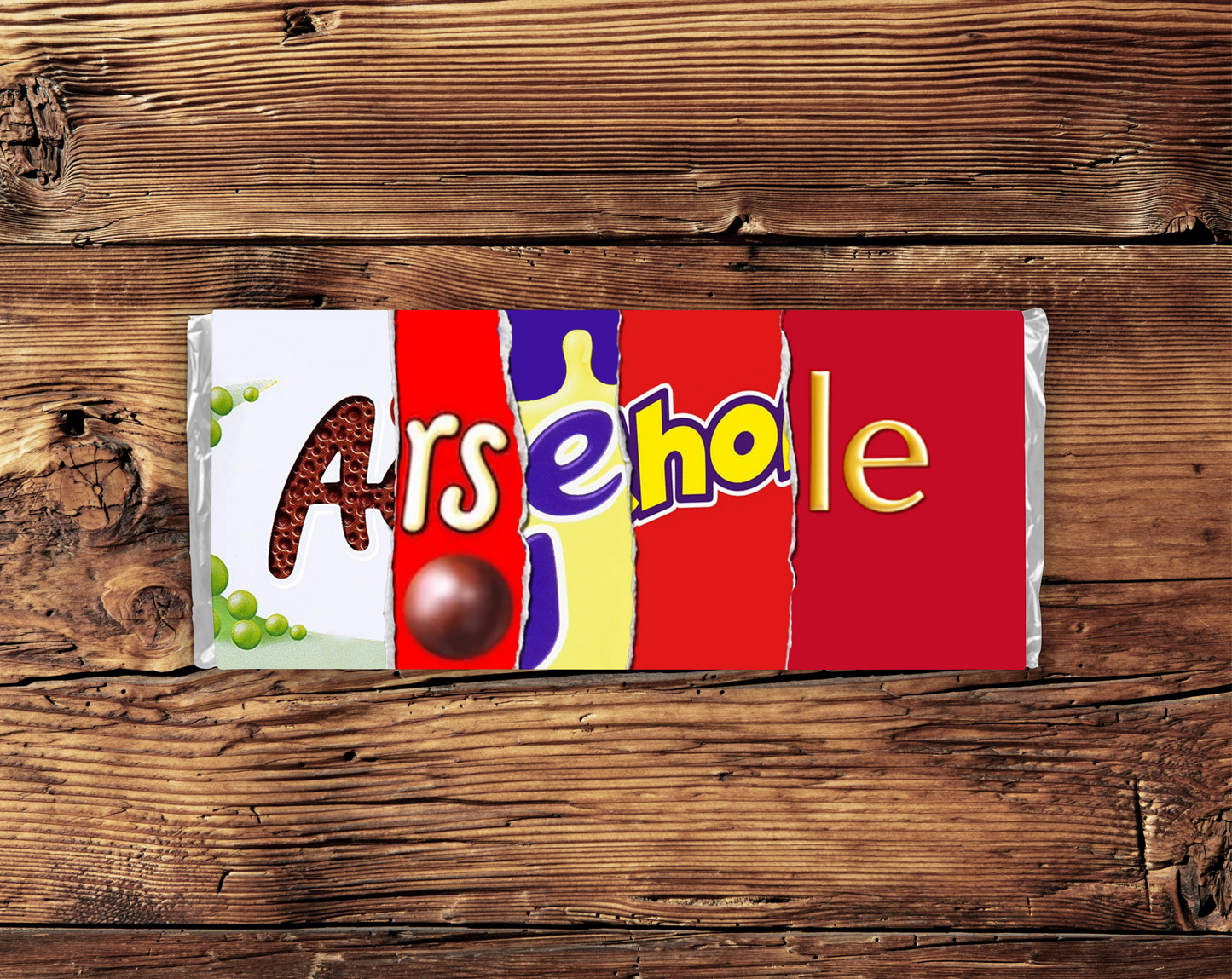 Funny & Unique Rude Chocolate Bar Gift - Novelty Present for Chocoholics. Secret Santa, Stocking Filler. Adult Humor