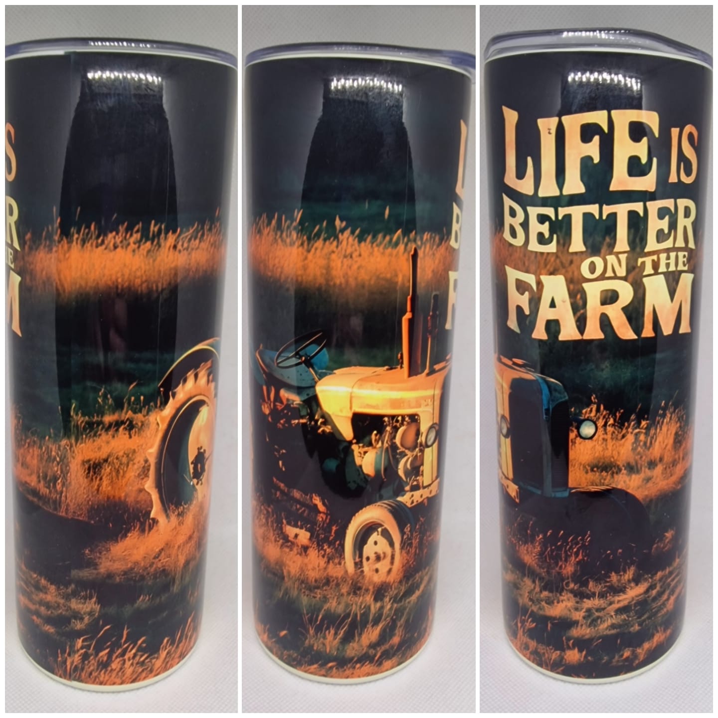 Farming & Tractor Collection 20oz Skinny Tumbler - Unique