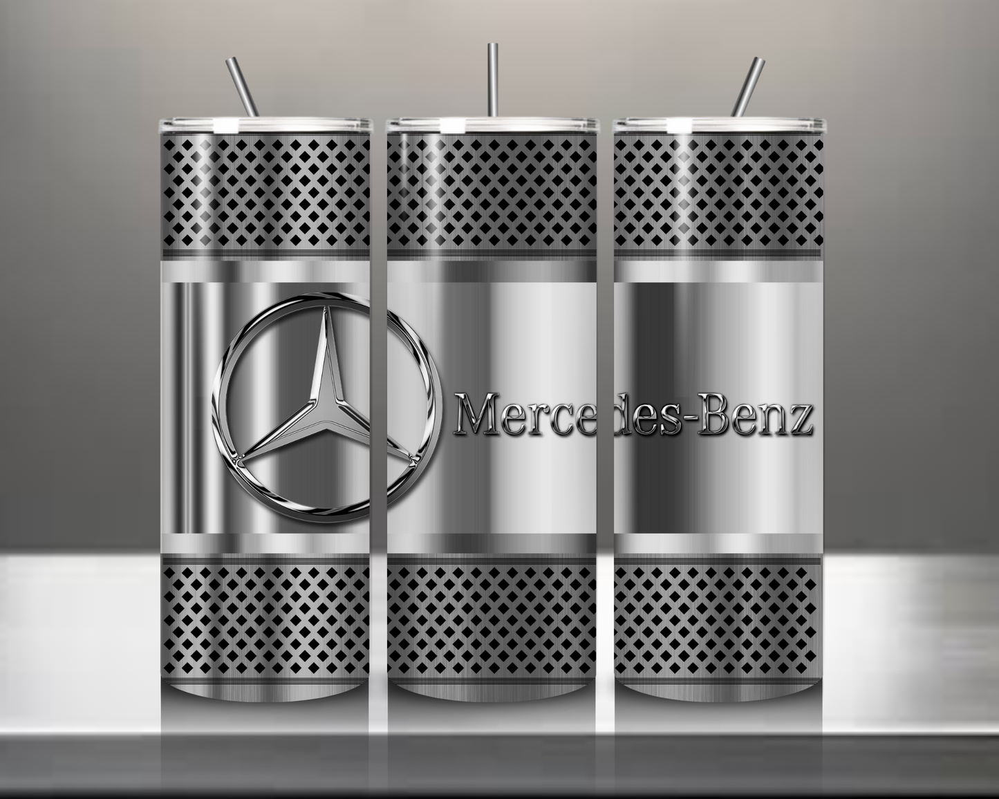 Car Theme Collection 20oz Skinny Tumbler - Carbon fibre Stainless Steel Tumbler