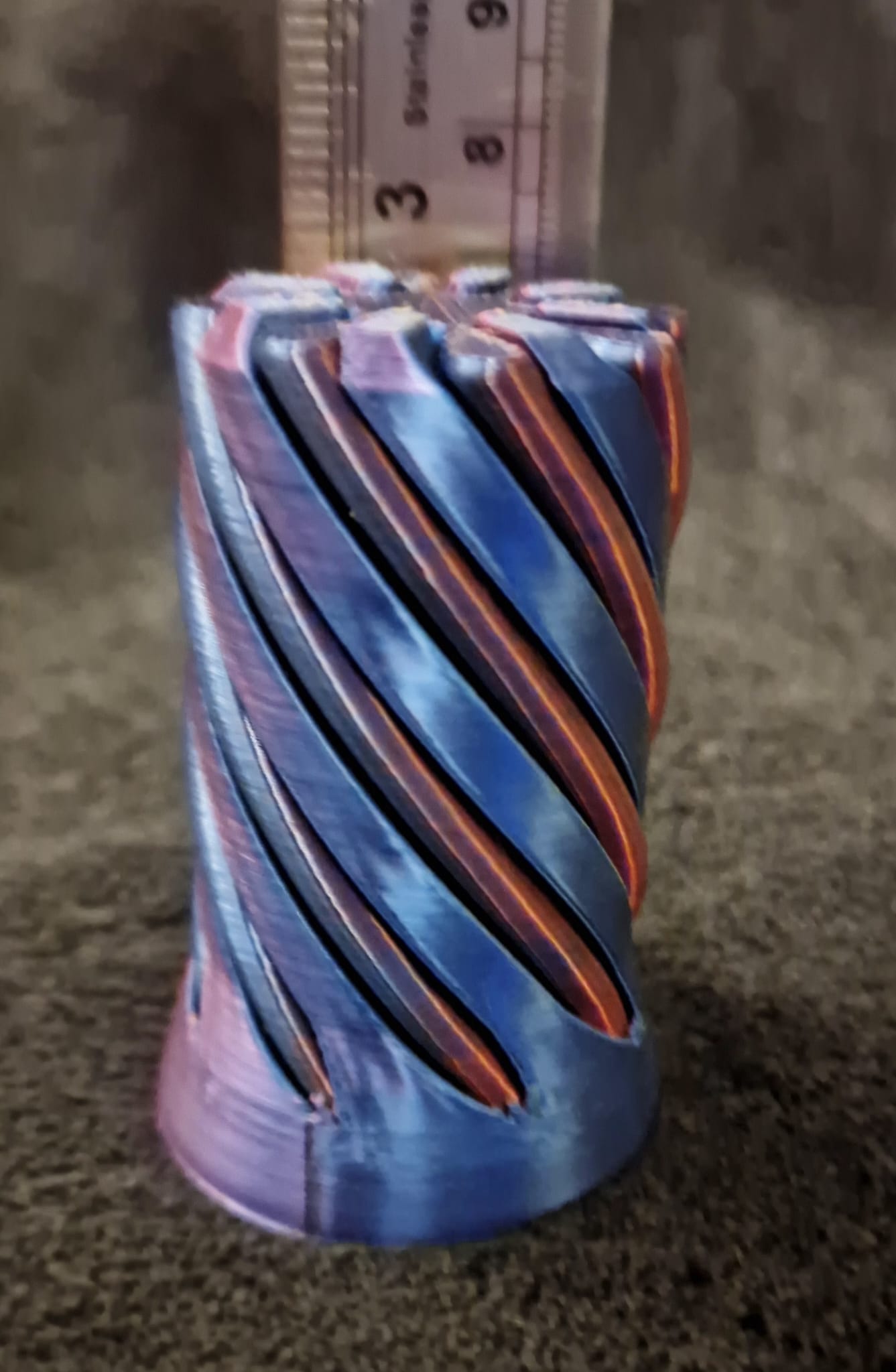 3D Printed Vortex Pass Through - Fiddle Toy