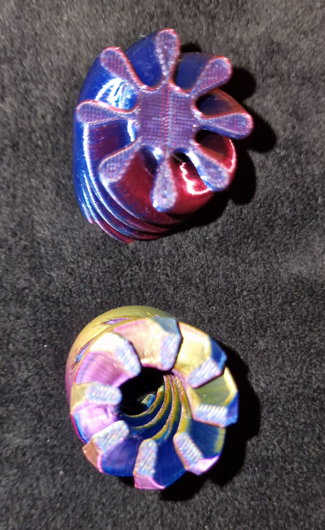 3D Printed Vortex Pass Through - Fiddle Toy