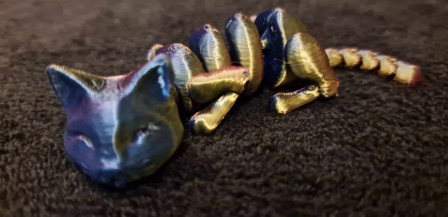 3D Printed Articulated Cat