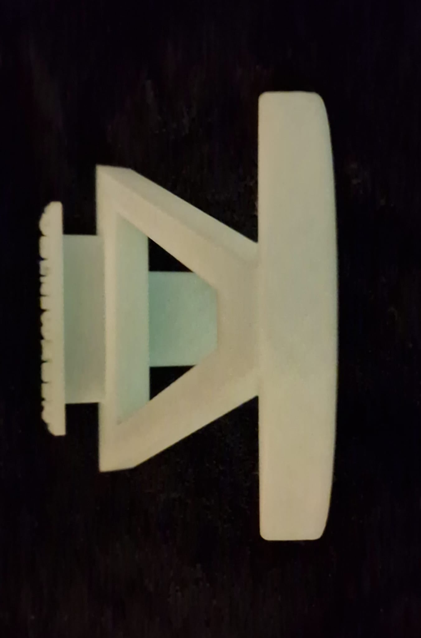 Glow In The Dark 3D Printed Phone Stand