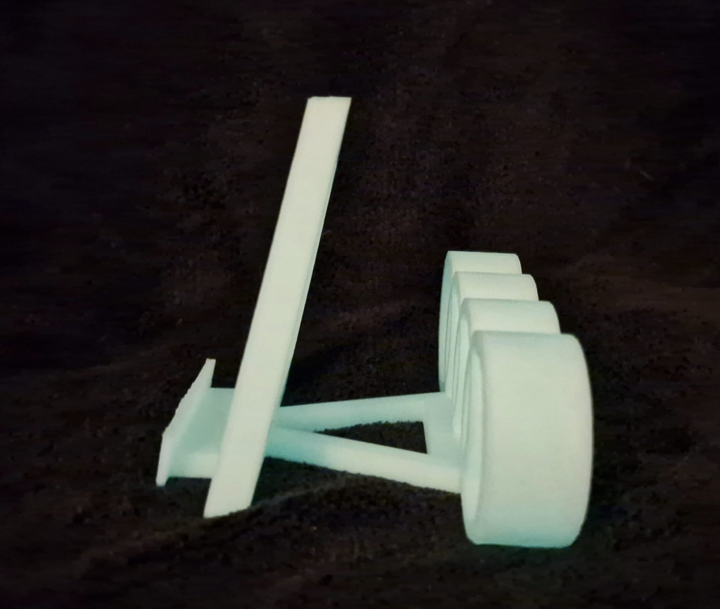 Glow In The Dark 3D Printed Phone Stand
