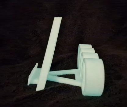 Glow In The Dark 3D Printed Phone Stand