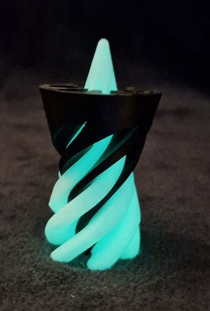 "Glow in the Dark Cone Passthrough – ADHD Sensory Fidget Toy for Focus & Anxiety Relief – Tactile Stim Toy for Kids & Adults"