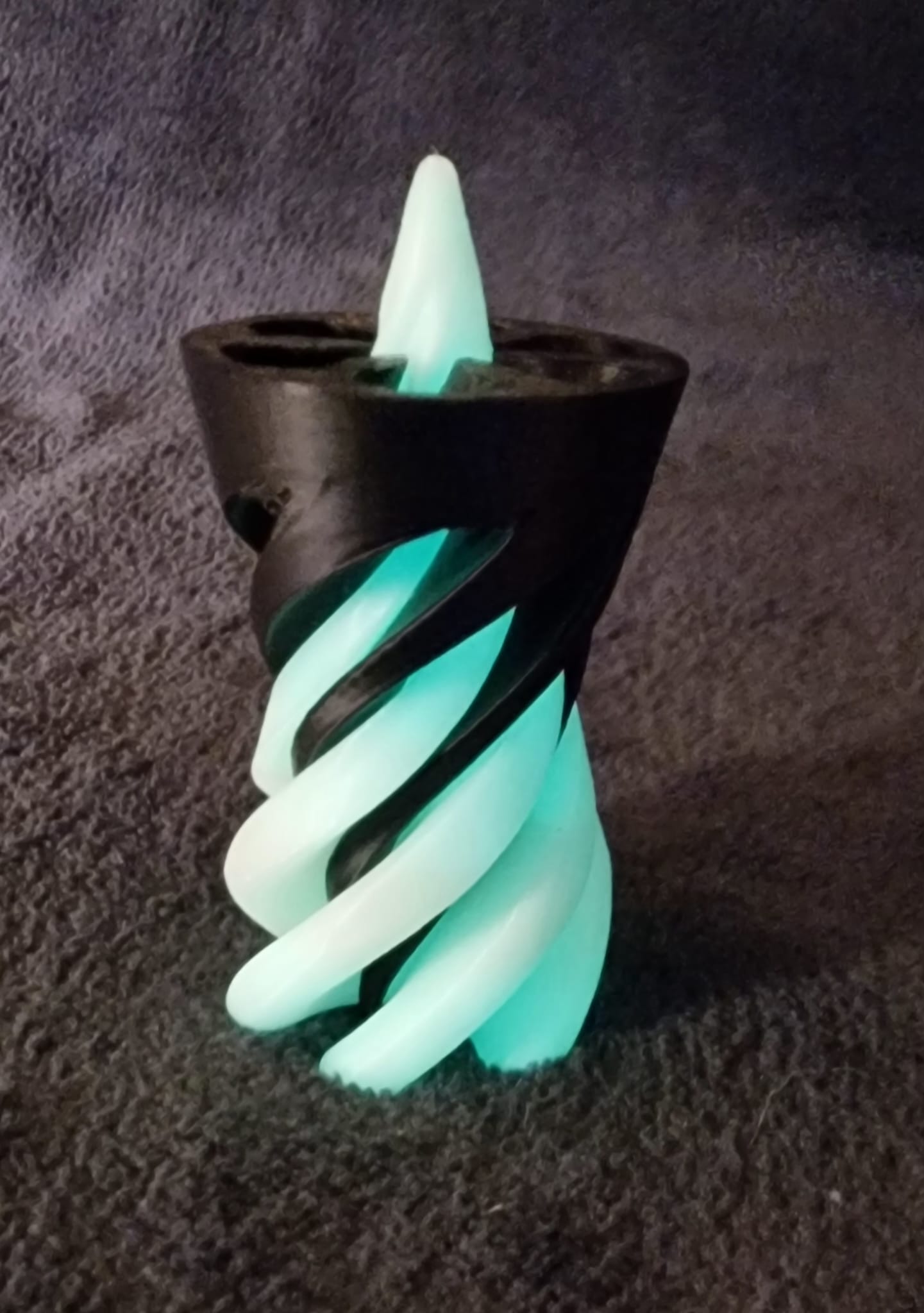 "Glow in the Dark Cone Passthrough – ADHD Sensory Fidget Toy for Focus & Anxiety Relief – Tactile Stim Toy for Kids & Adults"