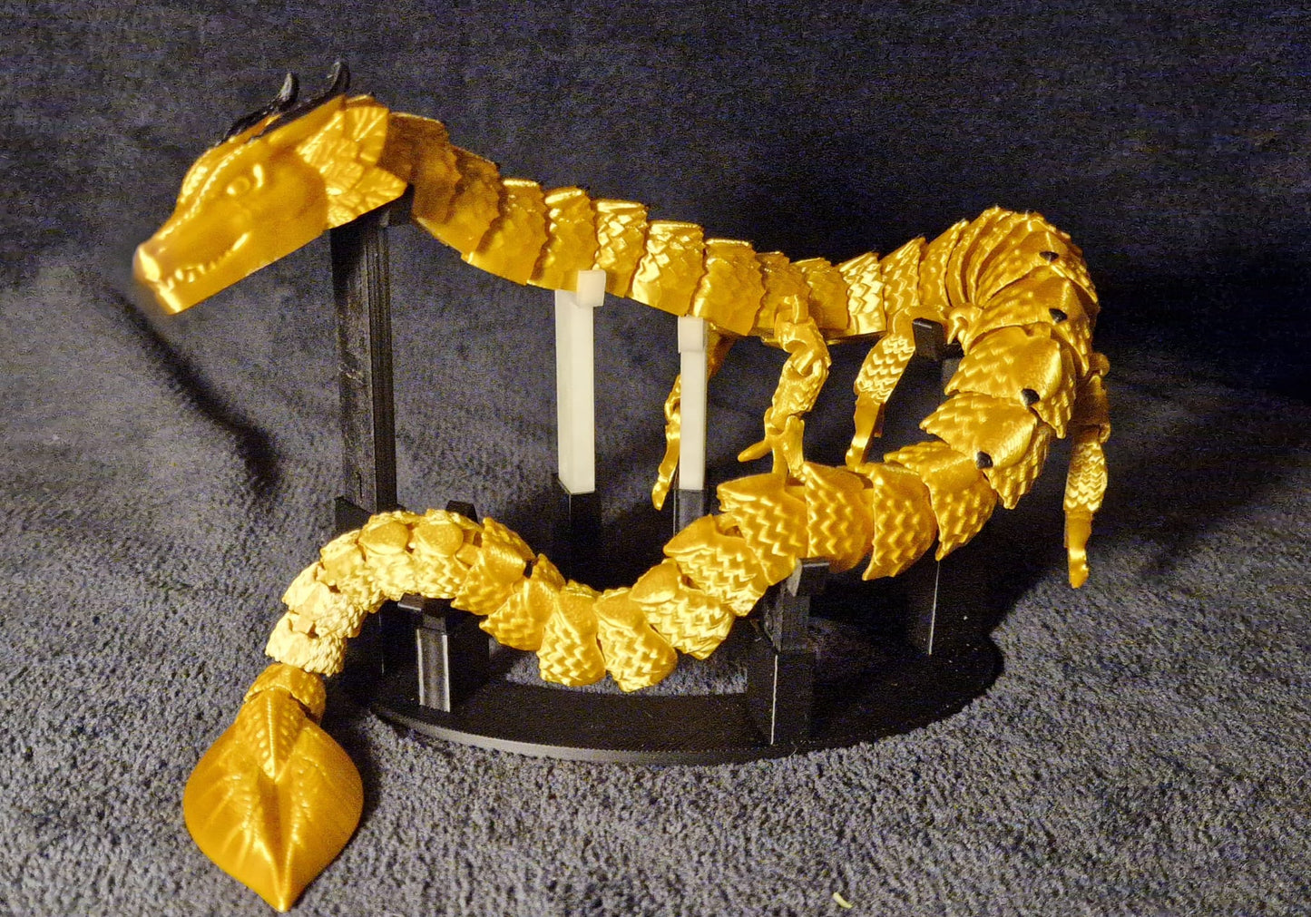 3D Printed 19 Inch Leaf Dragon