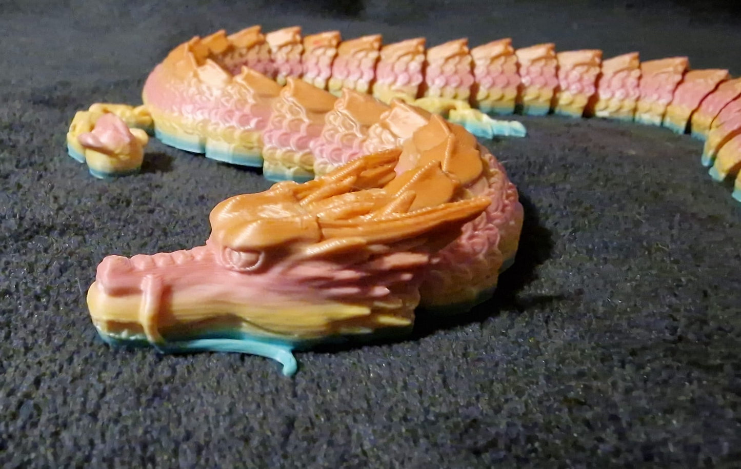 3D Printed 19 Inch Leaf Dragon