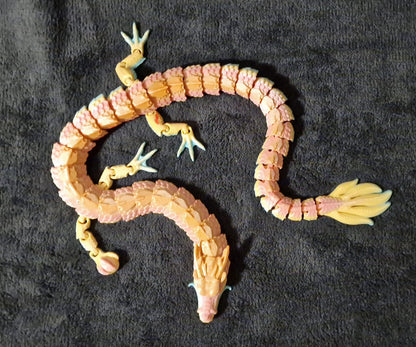 3D Printed 19 Inch Leaf Dragon