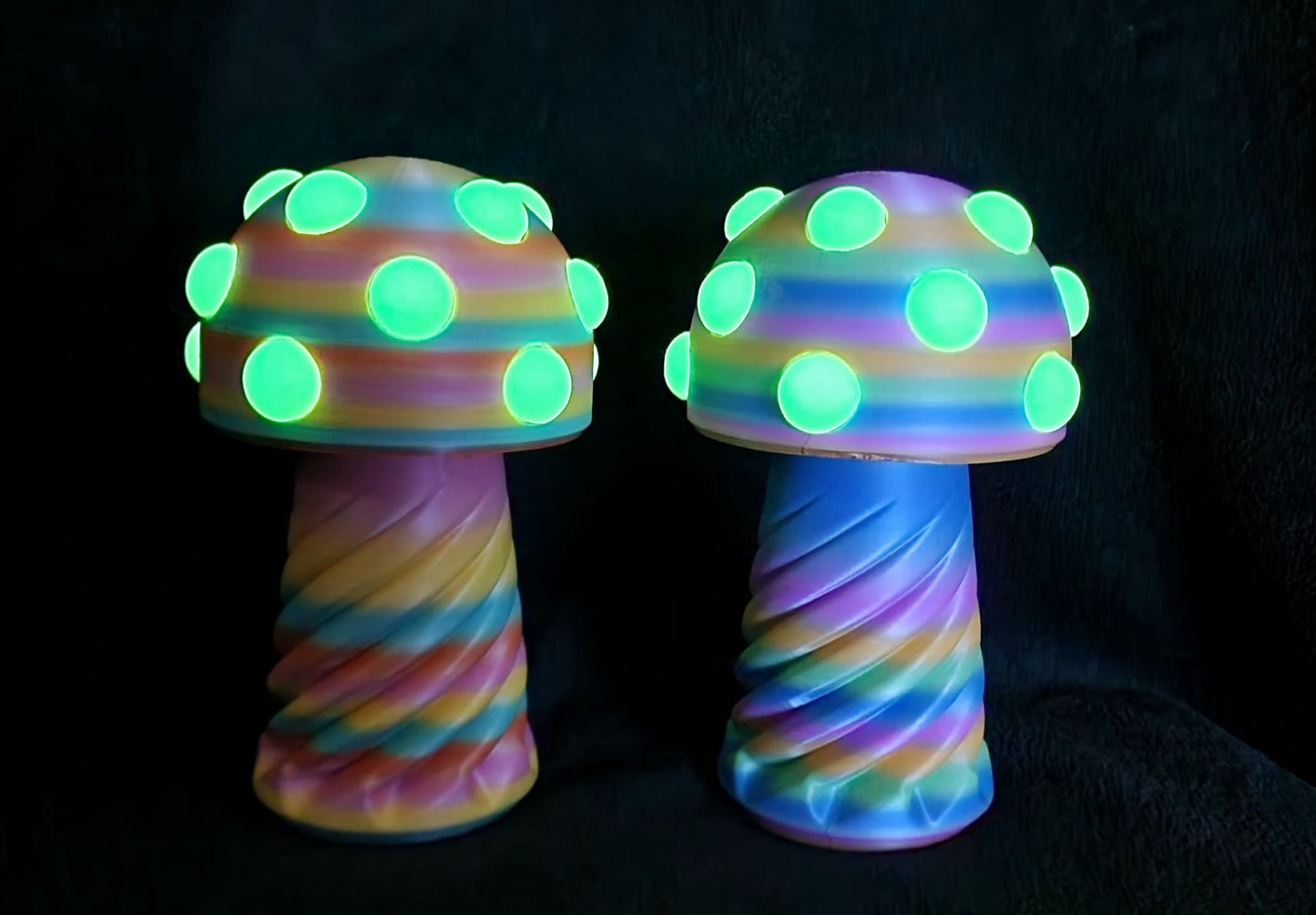 3D Printed Glow In The Dark Mushroom Money Box/Stash Box