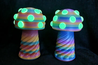 3D Printed Glow In The Dark Mushroom Money Box/Stash Box