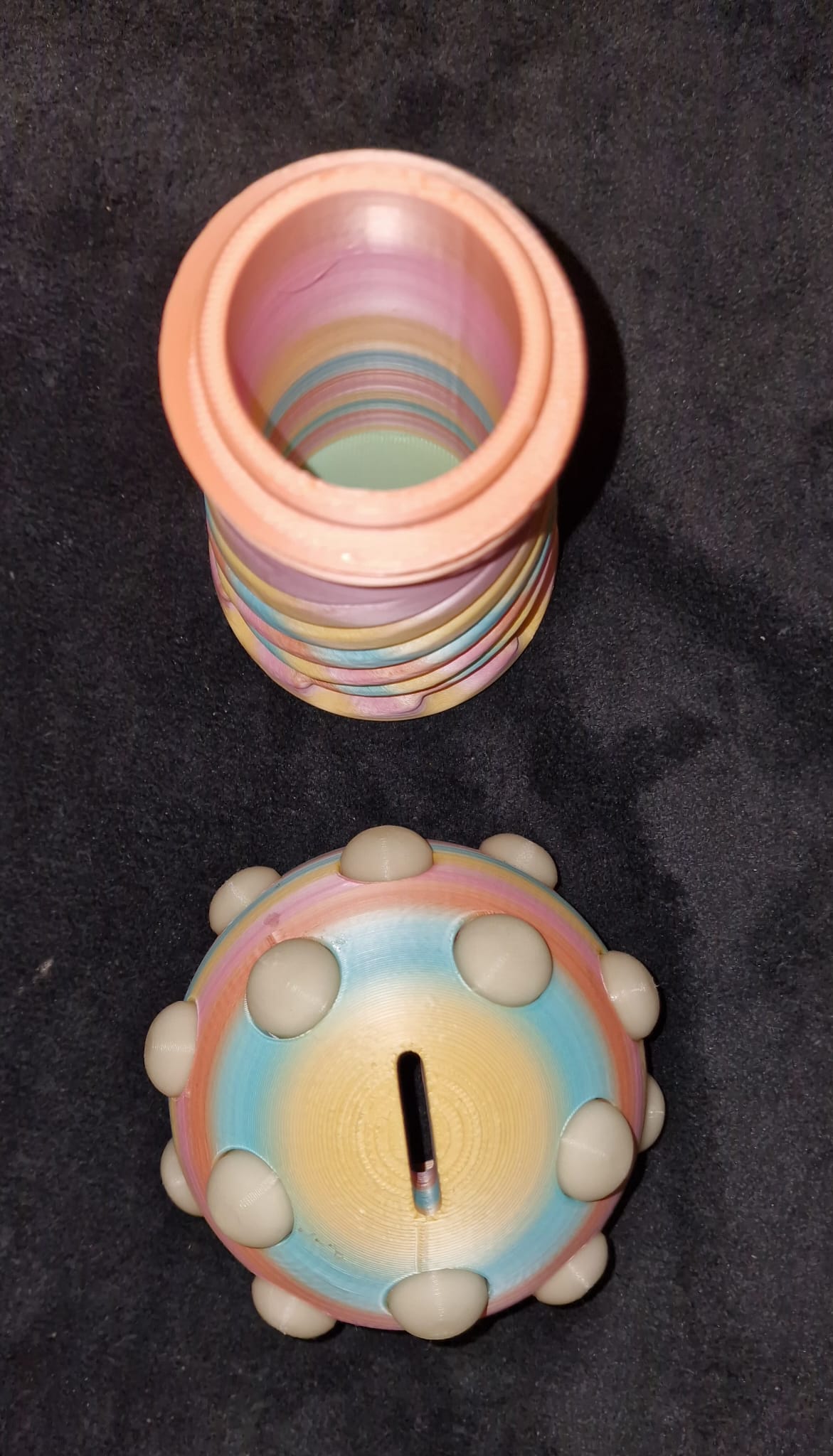 3D Printed Glow In The Dark Mushroom Money Box/Stash Box