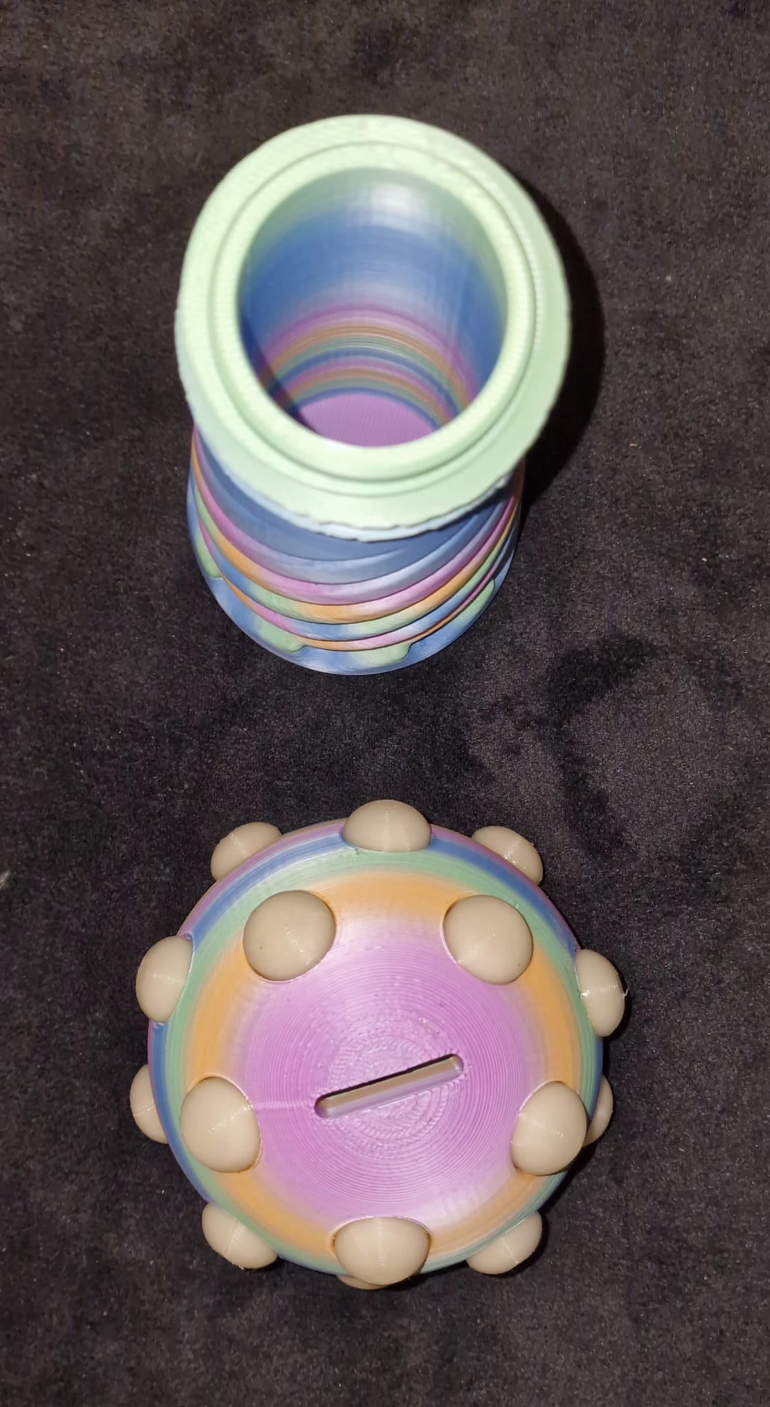 3D Printed Glow In The Dark Mushroom Money Box/Stash Box