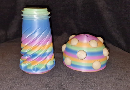 3D Printed Glow In The Dark Mushroom Money Box/Stash Box