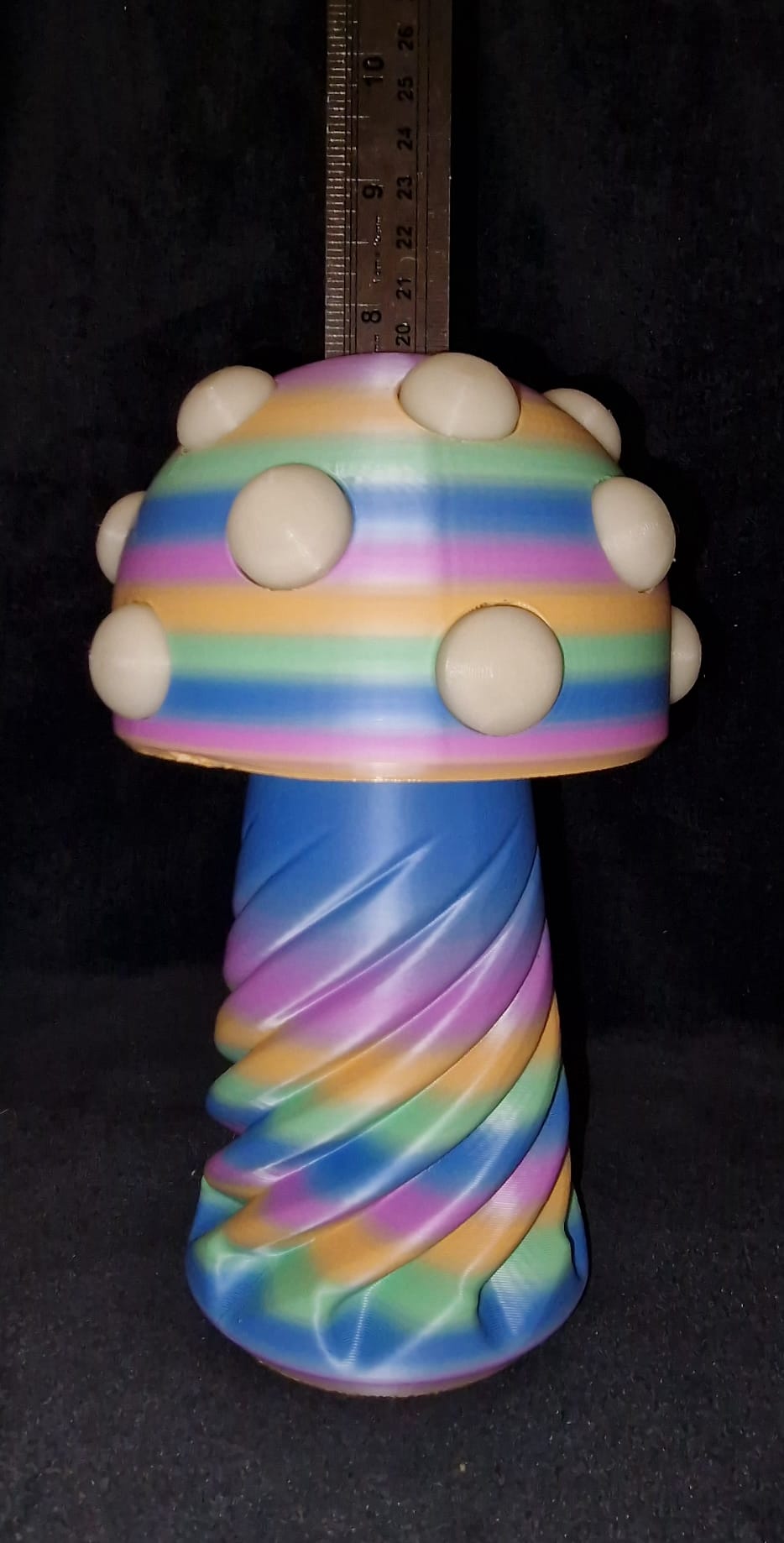 3D Printed Glow In The Dark Mushroom Money Box/Stash Box