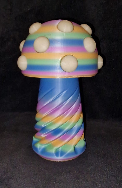 3D Printed Glow In The Dark Mushroom Money Box/Stash Box