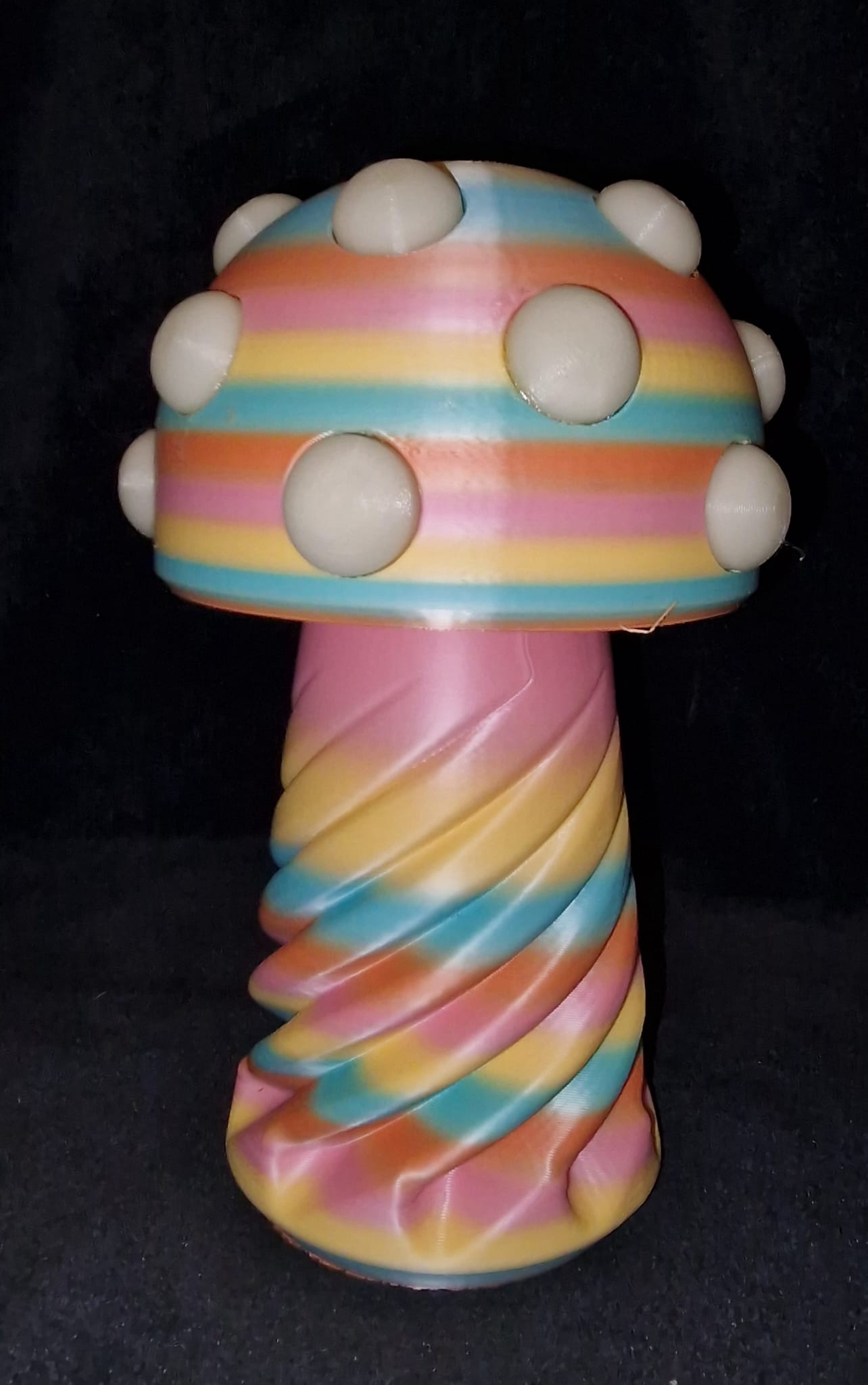 3D Printed Glow In The Dark Mushroom Money Box/Stash Box