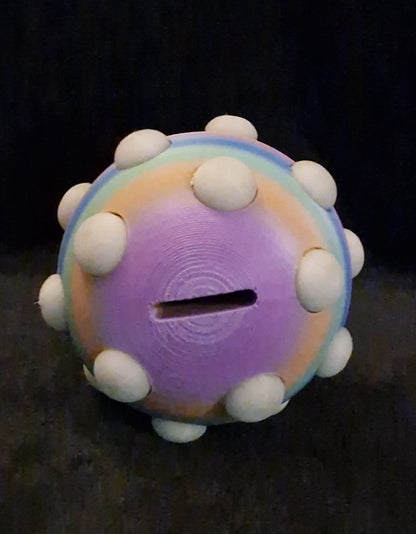 3D Printed Glow In The Dark Mushroom Money Box/Stash Box