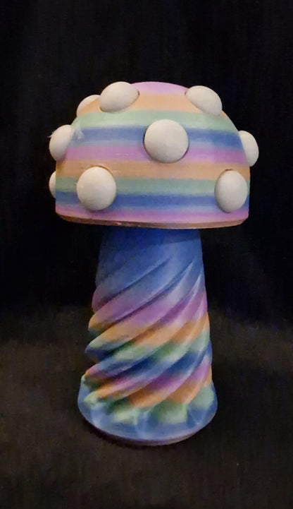 3D Printed Glow In The Dark Mushroom Money Box/Stash Box
