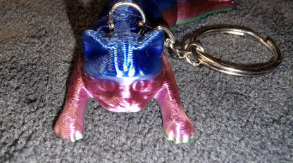 3D Printed Articulated Cat Key Ring 🐱✨