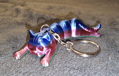 3D Printed Articulated Cat Key Ring 🐱✨