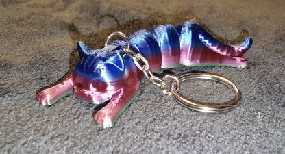 3D Printed Articulated Cat Key Ring 🐱✨