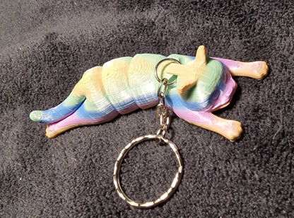 3D Printed Articulated Cat Key Ring 🐱✨